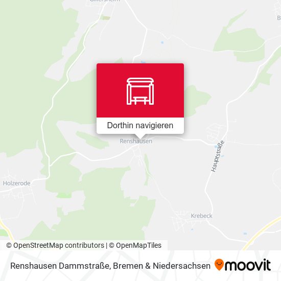 Renshausen Dammstraße Karte