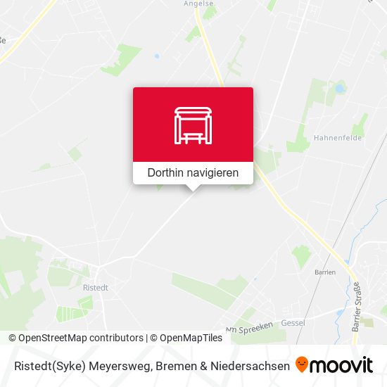 Ristedt(Syke) Meyersweg Karte