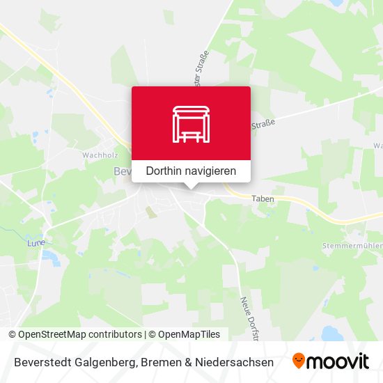 Beverstedt Galgenberg Karte