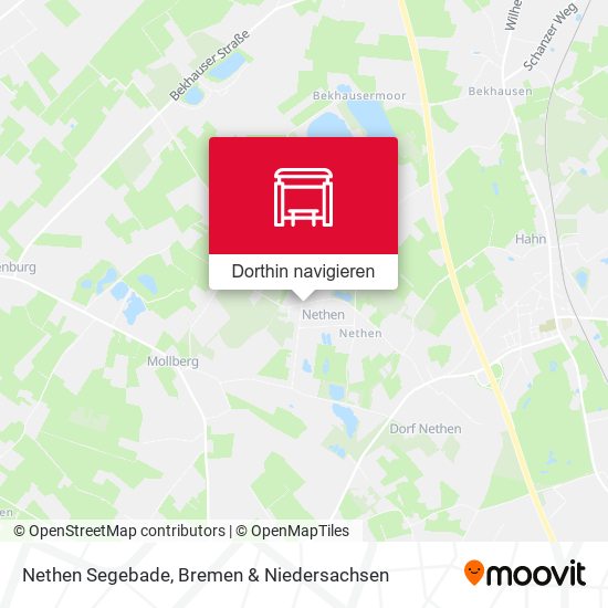 Nethen Segebade Karte