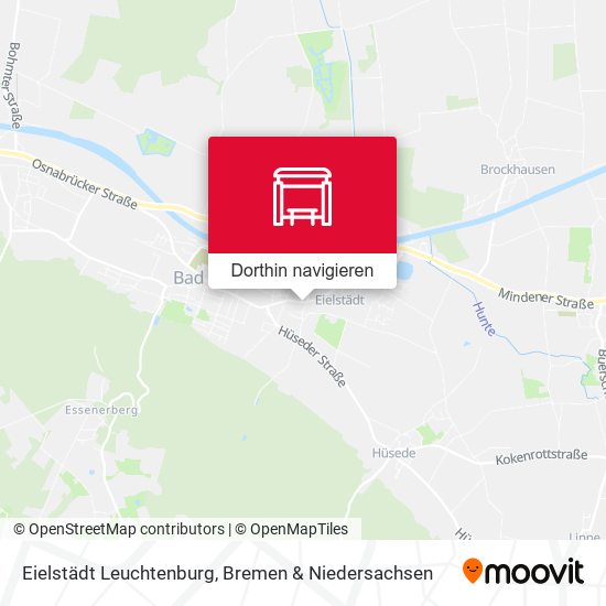 Eielstädt Leuchtenburg Karte