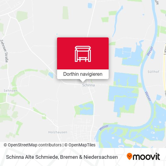 Schinna Alte Schmiede Karte