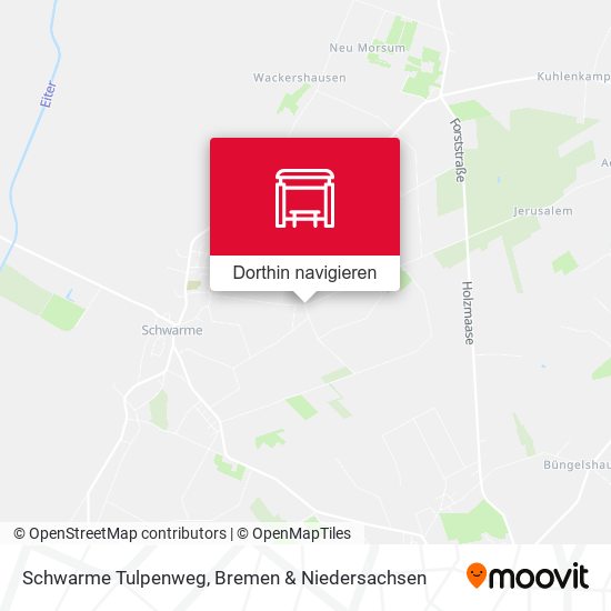 Schwarme Tulpenweg Karte