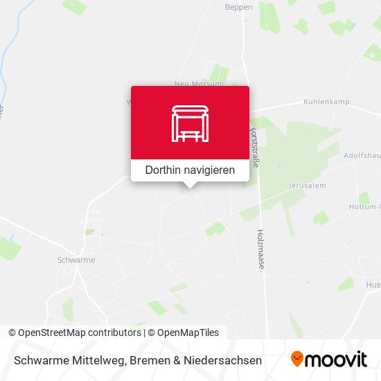 Schwarme Mittelweg Karte