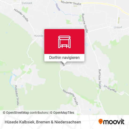 Hüsede Kalbsiek Karte