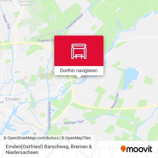 Emden(Ostfriesl) Barschweg Karte