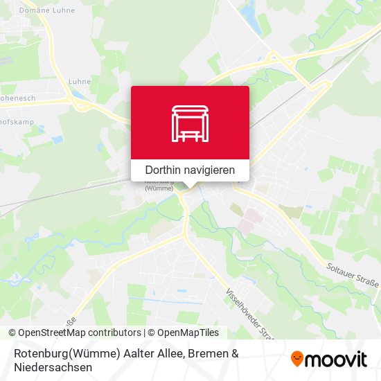 Rotenburg(Wümme) Aalter Allee Karte