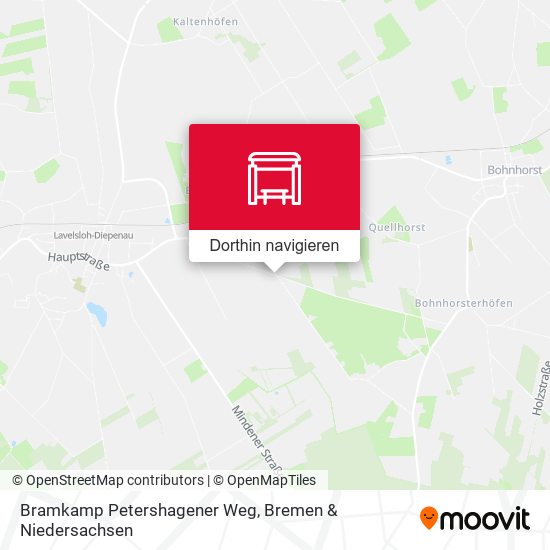 Bramkamp Petershagener Weg Karte