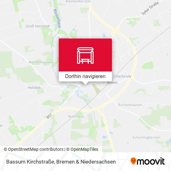 Bassum Kirchstraße Karte