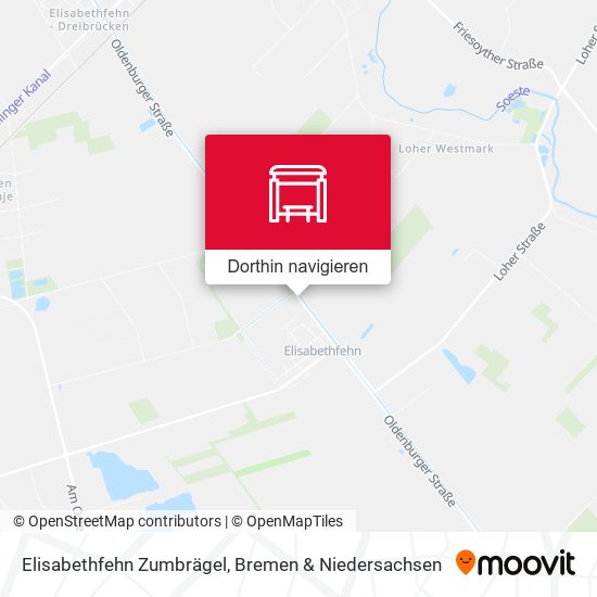 Elisabethfehn Zumbrägel Karte