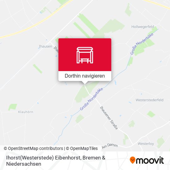Ihorst(Westerstede) Eibenhorst Karte