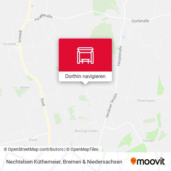 Nechtelsen Küthemeier Karte