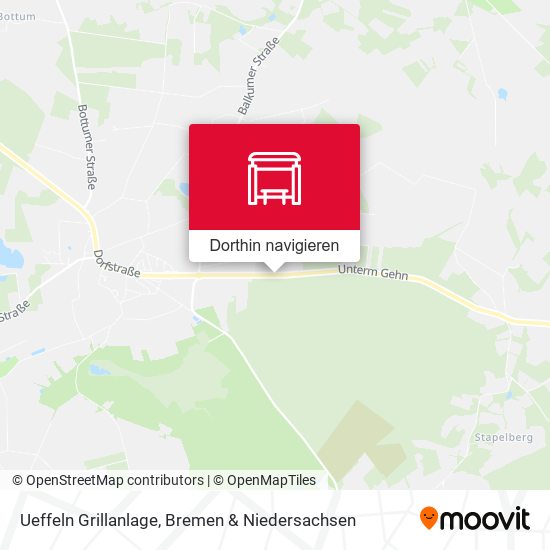 Ueffeln Grillanlage Karte