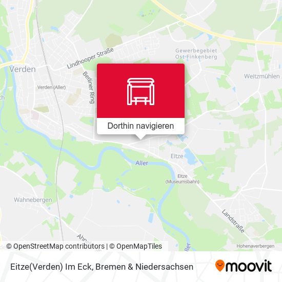Eitze(Verden) Im Eck Karte