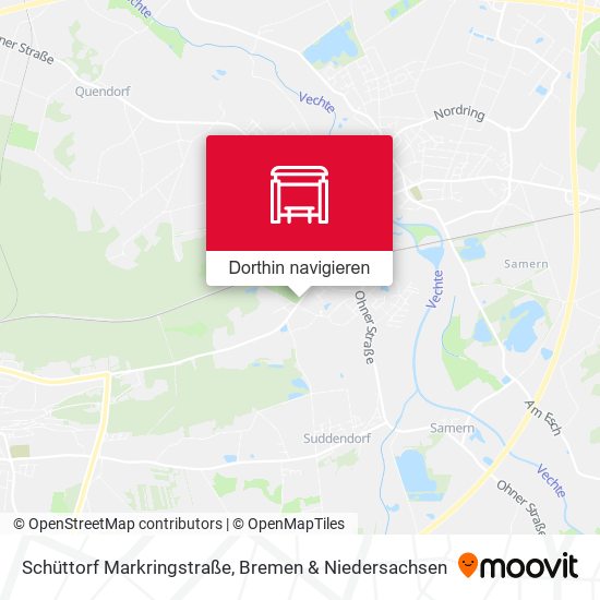 Schüttorf Markringstraße Karte