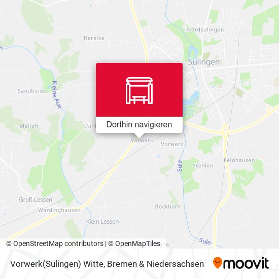 Vorwerk(Sulingen) Witte Karte