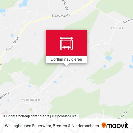 Wallinghausen Feuerwehr Karte