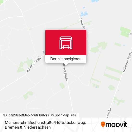 Meinersfehn Buchenstraße / Hüttstückenweg Karte