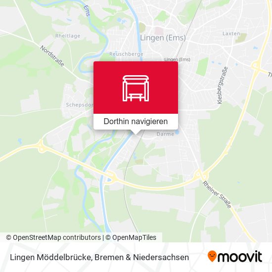 Lingen Möddelbrücke Karte