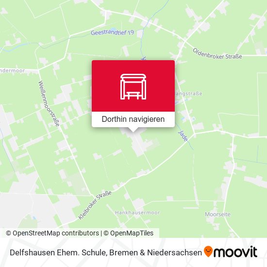 Delfshausen Ehem. Schule Karte