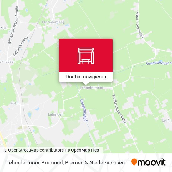 Lehmdermoor Brumund Karte