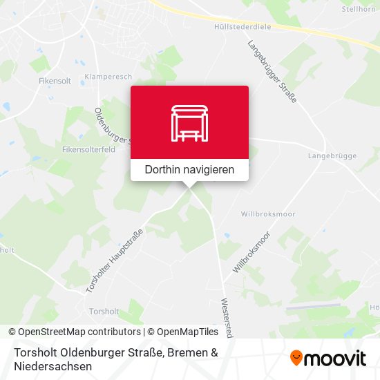 Torsholt Oldenburger Straße Karte