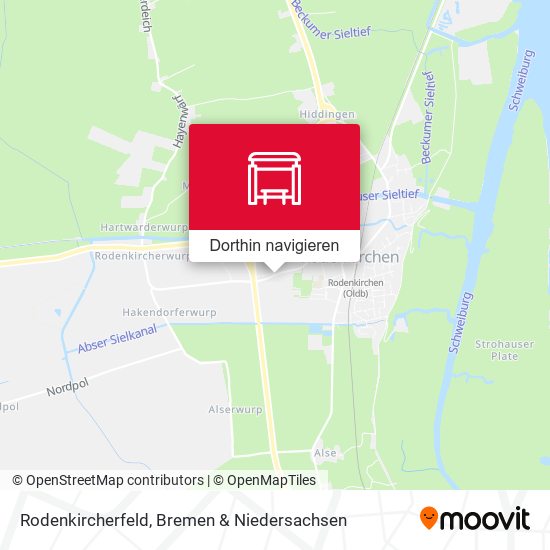 Rodenkircherfeld Karte
