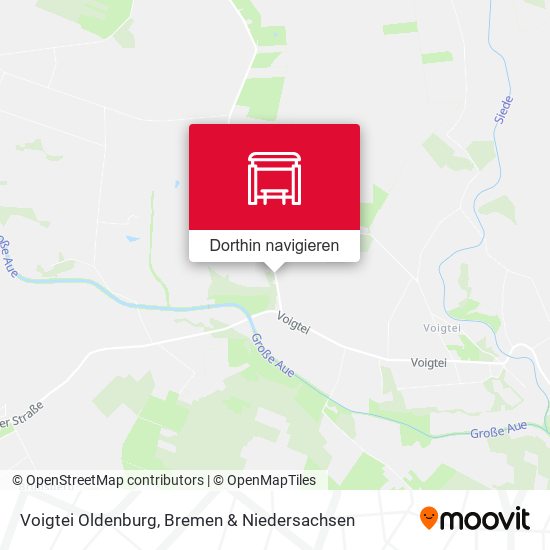 Voigtei Oldenburg Karte