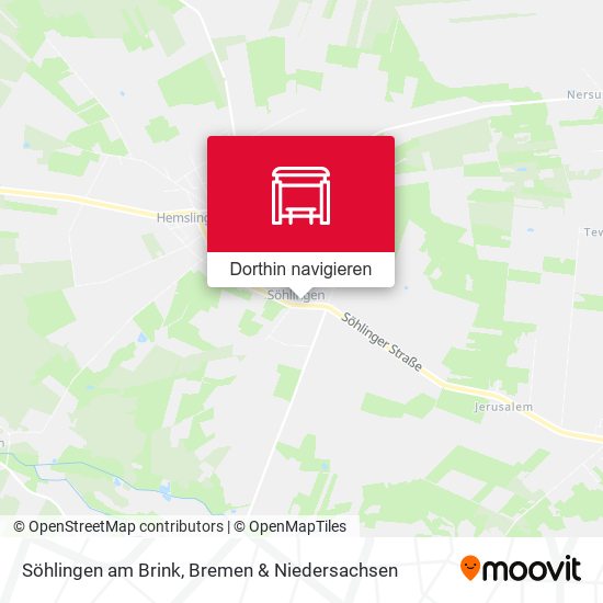 Söhlingen am Brink Karte