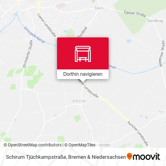 Schirum Tjüchkampstraße Karte