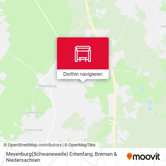 Meyenburg(Schwanewede) Entenfang Karte