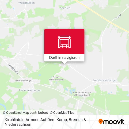 Kirchlinteln-Armsen Auf Dem Kamp Karte
