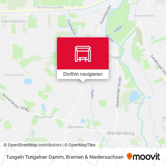 Tungeln Tungelner Damm Karte
