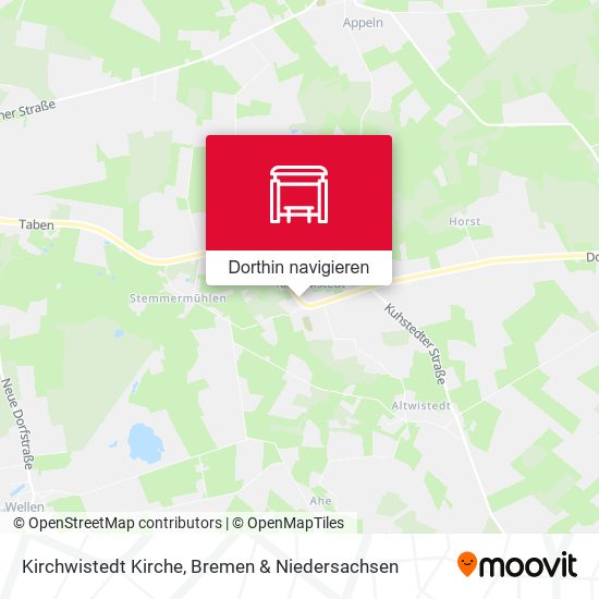 Kirchwistedt Kirche Karte
