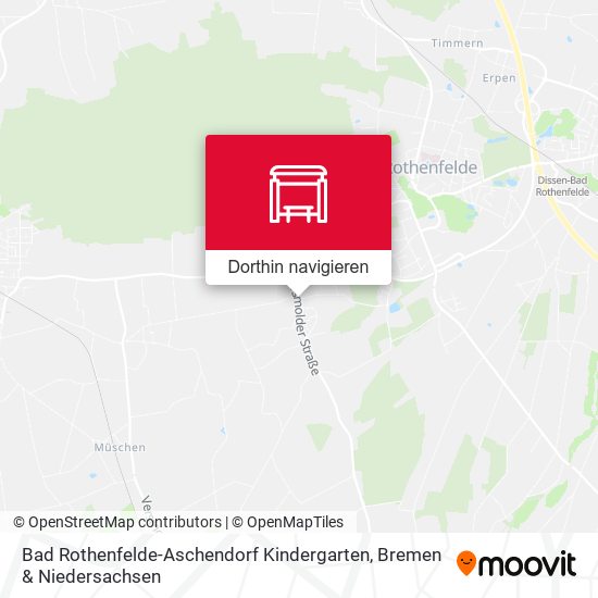 Bad Rothenfelde-Aschendorf Kindergarten Karte