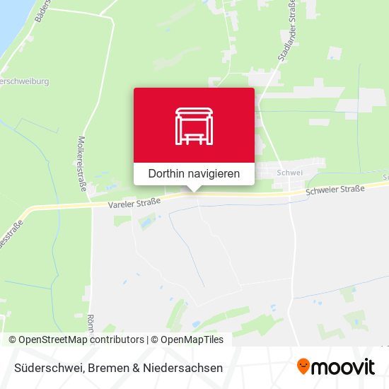 Süderschwei Karte