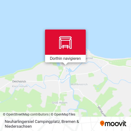 Neuharlingersiel Campingplatz Karte