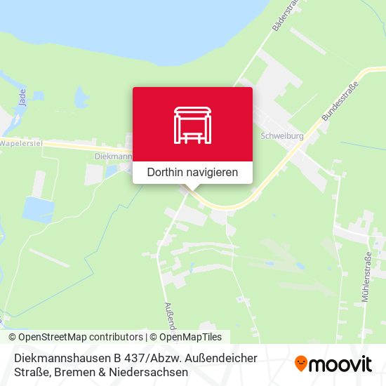Diekmannshausen B 437 / Abzw. Außendeicher Straße Karte