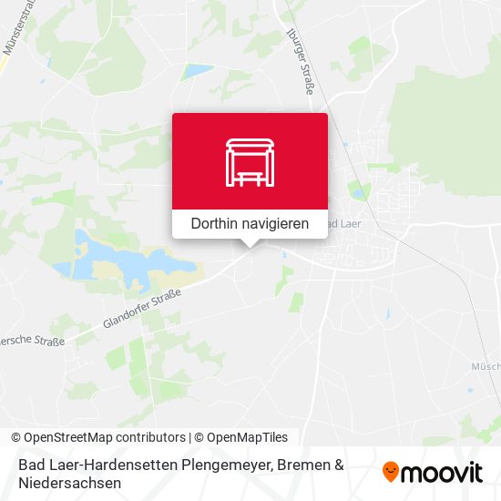 Bad Laer-Hardensetten Plengemeyer Karte