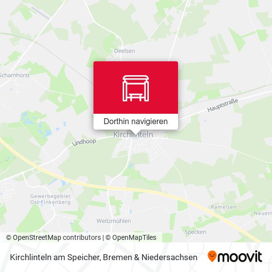 Kirchlinteln am Speicher Karte