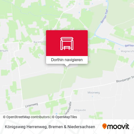 Königsweg Herrenweg Karte