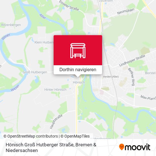 Hönisch Groß Hutberger Straße Karte