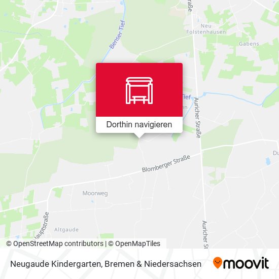 Neugaude Kindergarten Karte