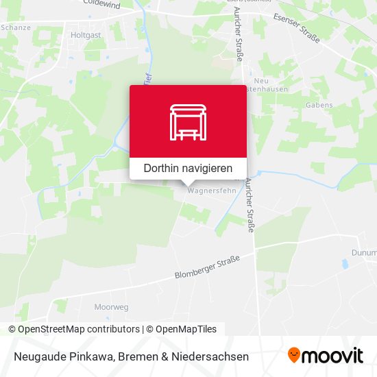 Neugaude Pinkawa Karte