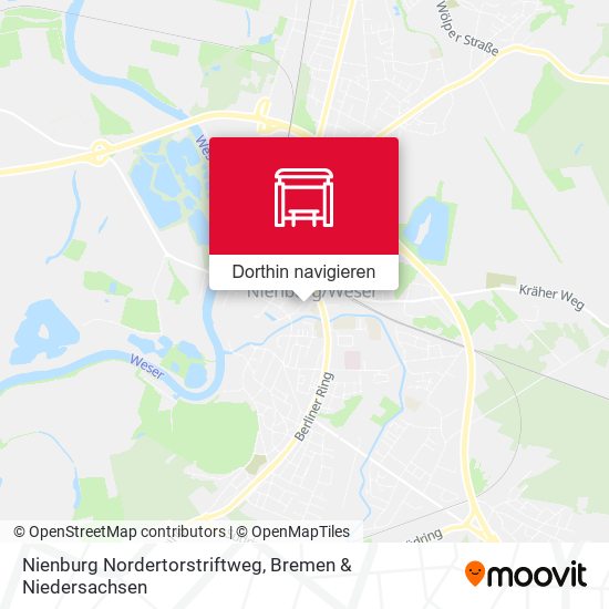 Nienburg Nordertorstriftweg Karte