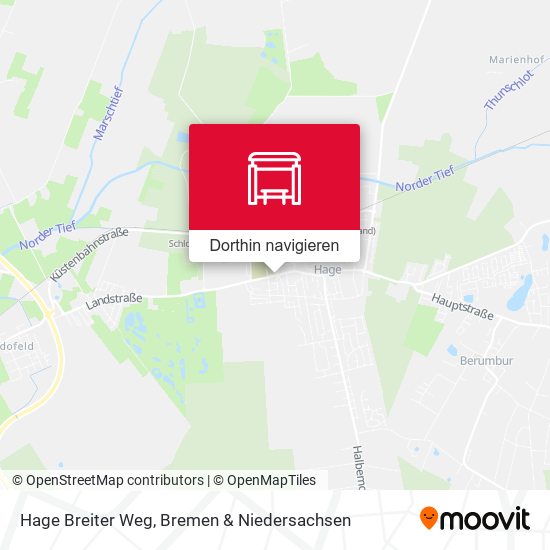 Hage Breiter Weg Karte