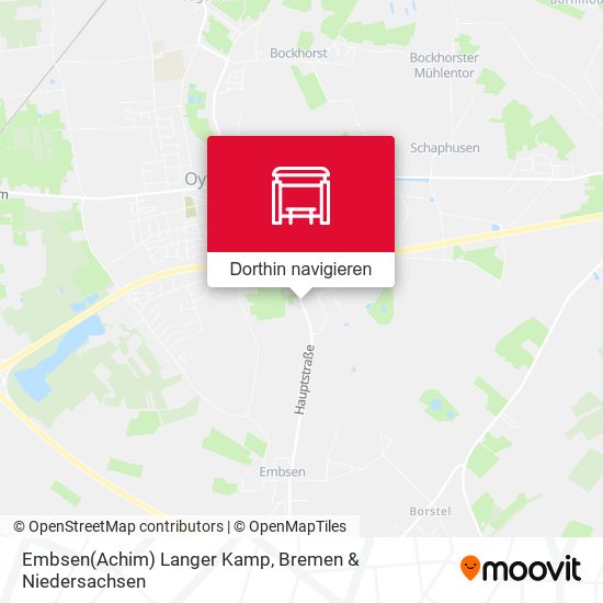 Embsen(Achim) Langer Kamp Karte