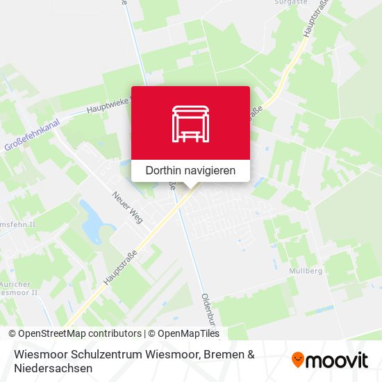 Wiesmoor Schulzentrum Wiesmoor Karte