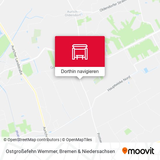 Ostgroßefehn Wemmer Karte