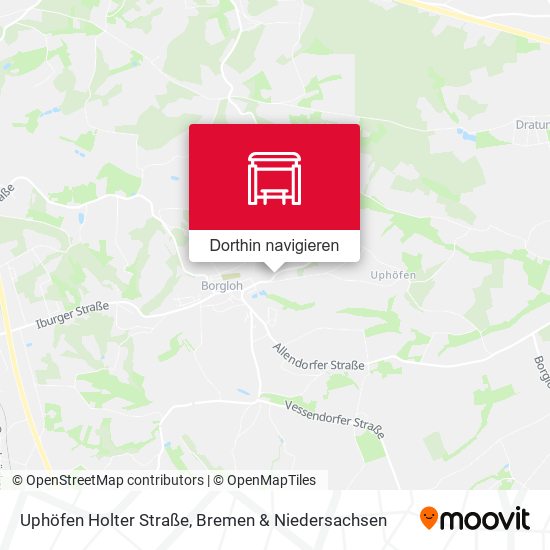 Uphöfen Holter Straße Karte